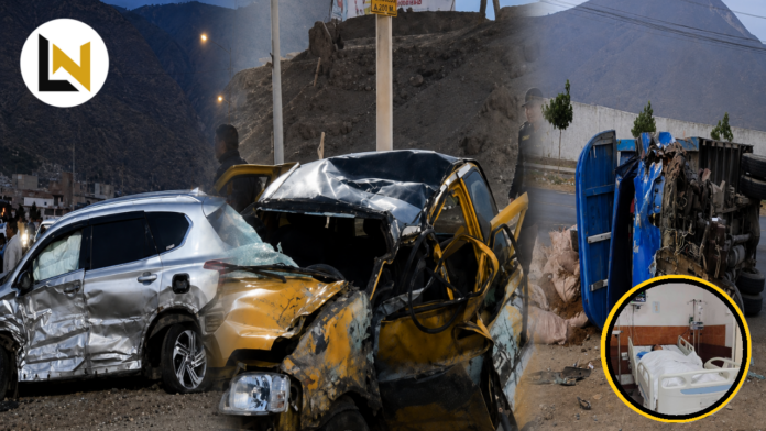 Triple choque en Chimbote
