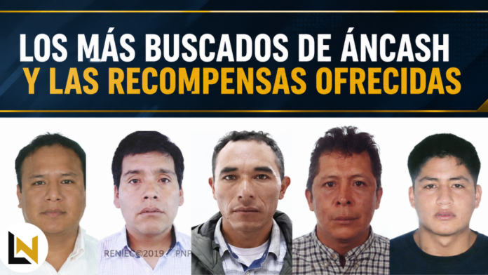 más buscados de Áncash
