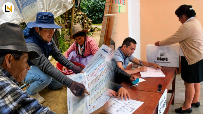 mesas de votación en Áncash