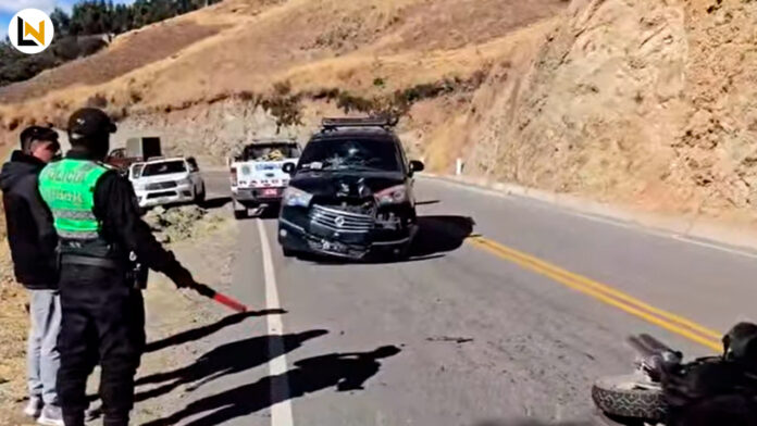 Accidente de tránsito en Canshan