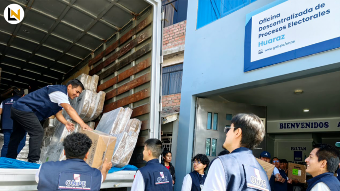 ODPE Huaraz material electoral onpe