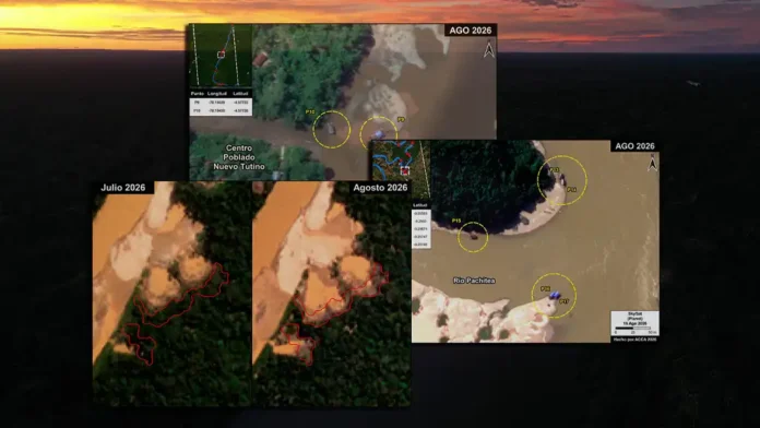 mineria ilegal mapas satelitales madre de dios tampopata huanuco amazonas - lumina