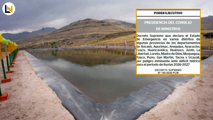 escasez déficit hidrico ancash yauya huallanca estado de emergencia
